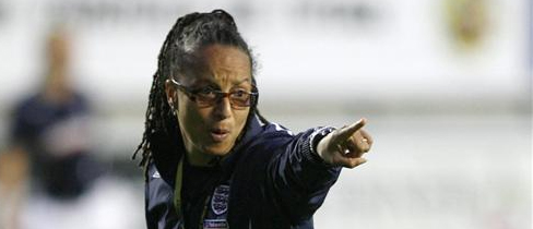 England Head Coach Hope Powell